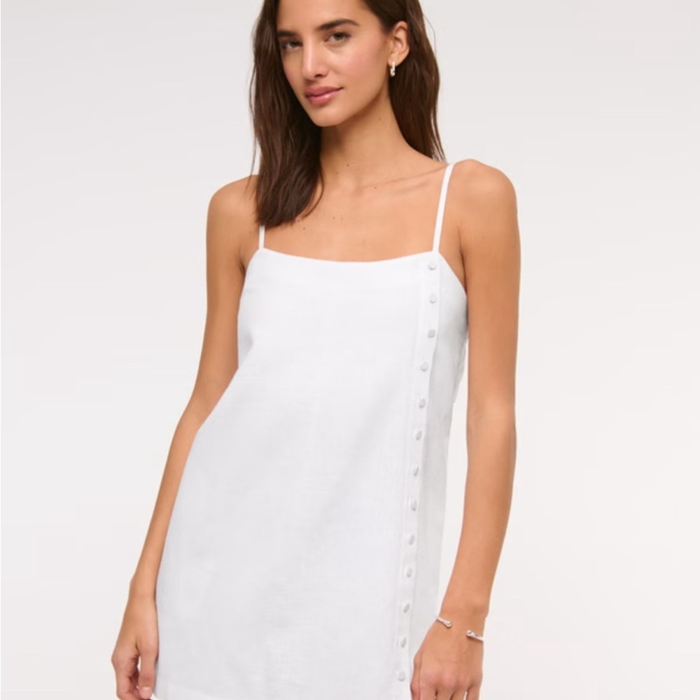 Abercrombie & Fitch Linen Blend Skort